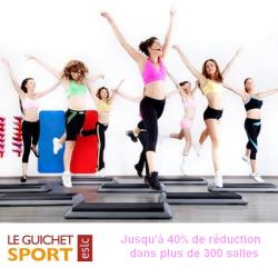 Le guichet Sport Jusqu'à -40% dans plus de 300 salles de sport