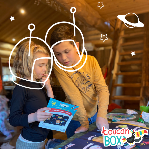 Toucan Box La Box créative pour les 3-8 ans -50* par Avantages Enseignants