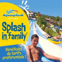 Aquasplash Antibes E-Billet Tarif Unique