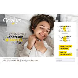 Odalys City   appart'hôtel idéal pour vos vacances ou vos week-end jusqu'à -20%