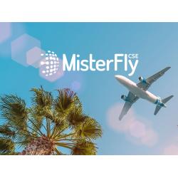 MISTERFLY CE - AGENCE DE VOYAGE - 2% HT DE REDUCTION SUR VOTRE BILLET D’AVION + FRAIS DE DOSSIER OFFERT