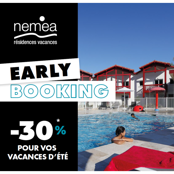 NEMEA BLACK FRIDAY  Early Booking -30 par Avantages Enseignants
