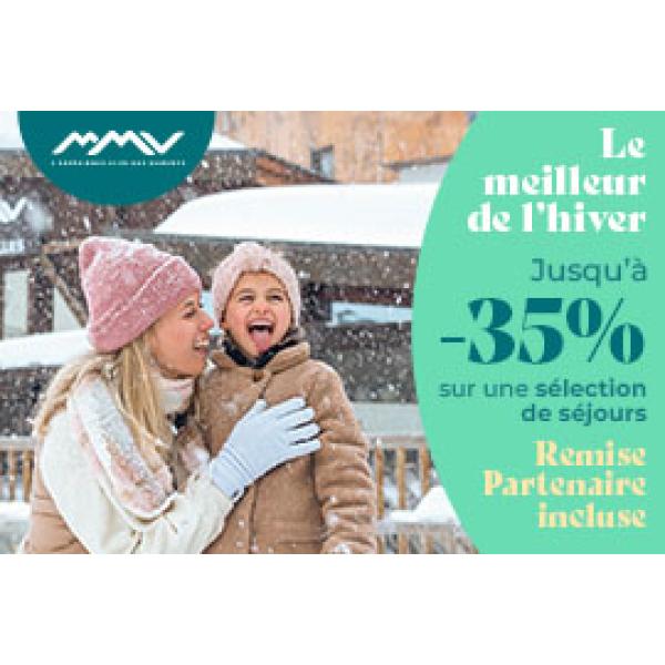 Le meilleur de l’hiver avec MMV par Avantages Enseignants