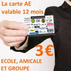 Carte AE ECOLE, AMICALE ET GROUPE