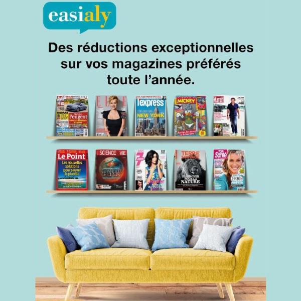 Easialy Tous vos Magazines à des Tarifs Exceptionnels par Avantages Enseignants