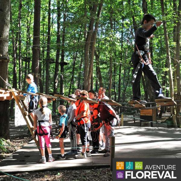Parc Aventure Floreval (91) -10 par Avantages Enseignants