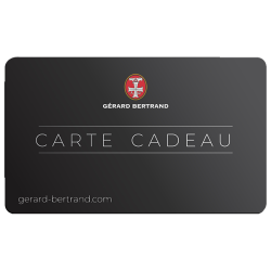 Carte cadeau Gerard Bertrand 50€ - Prix AE 43€