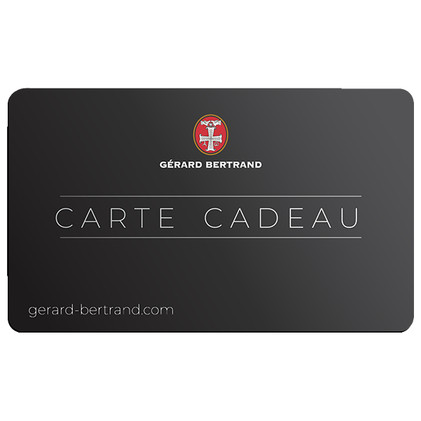 Carte cadeau Gerard Bertrand 50€ - Prix AE 43€ par Avantages Enseignants