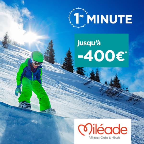 Miléade PREMIÈRE MINUTE HIVER par Avantages Enseignants