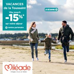 Miléades Offre Privée Vacances de la Toussaint