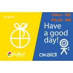 Carte cadeau Oxybul 50€ - Prix AE 45€ par Avantages Enseignants