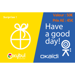 Carte cadeau Oxybul 50€ - Prix AE 45€