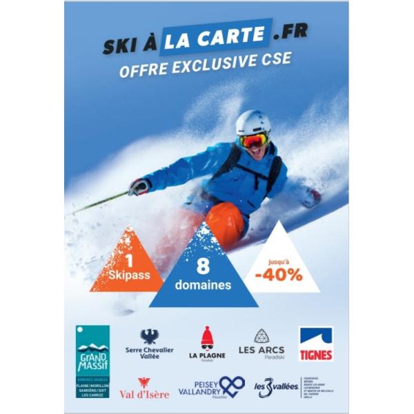 Serre Chevalier Code Promo Ski à la Carte Jusqu à -50 sur vos forfaits 2024-25 par Avantages Enseignants