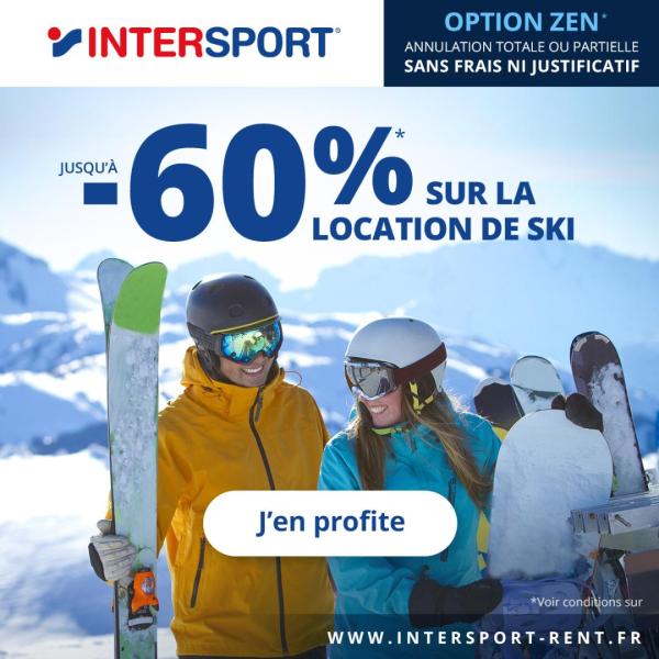 Intersport Location Matériel de Ski Jusqu à -60 par Avantages Enseignants
